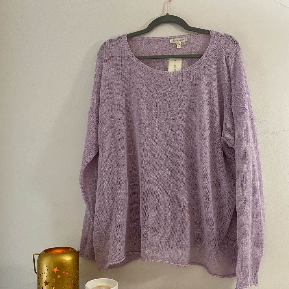 City Chic Lilac Sweater